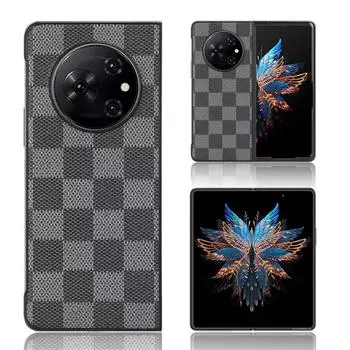 Чехол для телефона, подходящий для Tecno Phantom V Fold Shockproog, защитный чехол от падения for Tecno Phantom V Fold чёрный