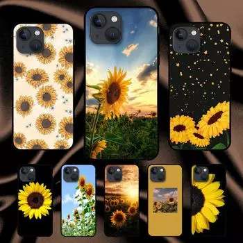 Чехол для телефона «Подсолнух» для iPhone Samsung Galaxy Redmi Xiaomi Oppo OnePlus Note SA 7 8 9 10 11 12 13 14 20 21 22 23 53 54 Pro Max Plus Ultra iPhone 6 or 6S