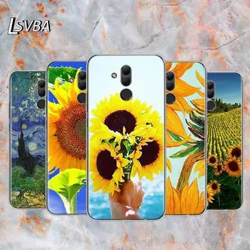 Чехол для телефона «Подсолнух Ван Гог» для Huawei Mate 40 30 20 20X 10 RS P Smart 2021 2020 ZS Pro Plus Lite 2019 Mate 10 Lite