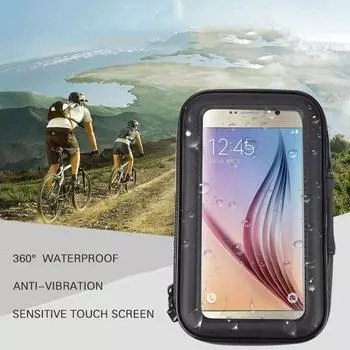 Чехол для телефона Подставка для телефона на велосипед Крепление на руль мотоцикла Сумка для телефона на велосипеде Держатель для телефона на велосипеде XL