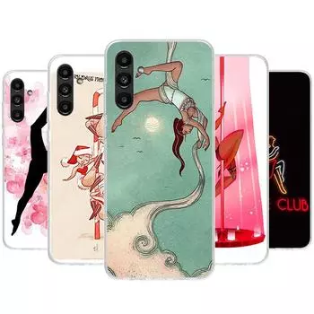 Чехол для телефона Pole Dancer для Samsung Galaxy A51 A71 A50 A70 A40 A30 A20E A10 A41 A31 A21S A11 A01 A6 A8 + A7 A9 Plus Samsung A71 4G