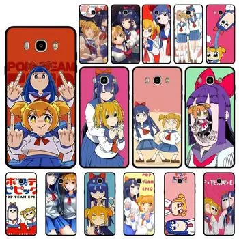 Чехол для телефона Pop Team Epic для Samsung J 7 plus 7core J7 neo J6 plus prime J6 J4 J5, чехол для мобильного телефона Samsung J7 2016