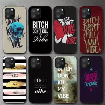 Чехол для телефона «Пожалуйста, не убивайте мой Vibe» для Iphone 11 12 Mini 13 14 Pro Xs Max X 8 7 6s Plus 5 Se Xr Shell iPhoneXR