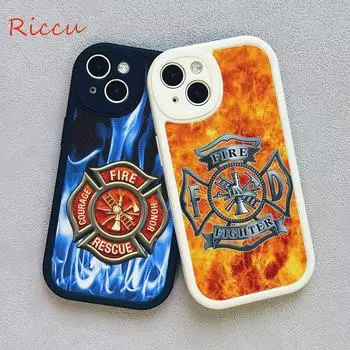 Чехол для телефона пожарного пожарного для Iphone 14 13 11 12 Pro MAX 13 12MiNi 7 8 plus iphone 14 XS XR чехлы из овечьей кожи 13 pro max