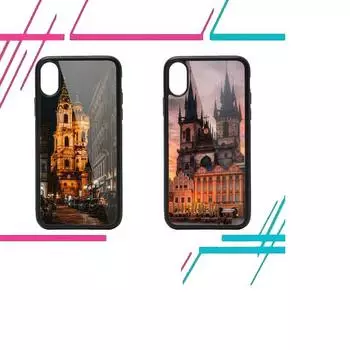 Чехол для телефона Prague Europe Prettest Bridges City PC для iPhone 11 12 13 pro XS MAX 8 7 6 6S Plus X XR Luxury shell funda iPhone7