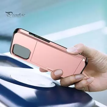 Чехол для телефона противоударный, прочный, трехслойный, плотно прилегающий, для ПК, для iPhone 13 Mini/13/13 Pro/13Pro Max for iPhone 13 чёрный