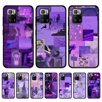 Чехол для телефона Purple Love Aesthetic Art для Redmi 5 6 7 8 9 A 5plus K20 4X S2 GO 6 K30 pro Redmi 5
