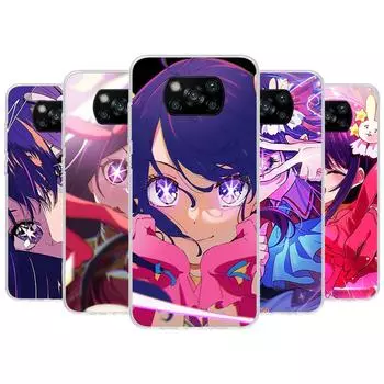 Чехол для телефона японского аниме Oshi No Ko для Xiaomi Poco X3 Nfc X4 Gt X5 Pro M5S M4 M3 M2 F5 F4 F3 F2 F1 Mi Note 10 Fundas Shell Xiaomi Poco F2 Pro