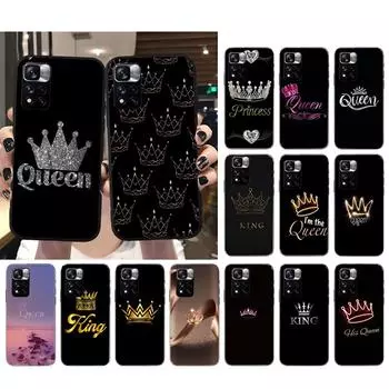 Чехол для телефона Queen King для Xiaomi Redmi note 13 12 Pro 11S 11 10 Pro 10S 12S Redmi 10 9C 13C Redmi 10C