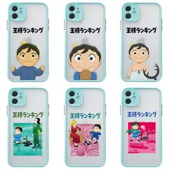 Чехол для телефона Ranking of Kings для iPhone 13 12 11 Pro Max Mini XS 8 7 Plus X SE 2020 XR матовый прозрачный светло-голубой чехол iphone XS MAX
