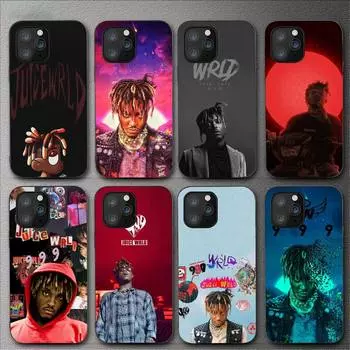 Чехол для телефона Rap Juice Wrld Singer для Iphone 11 12 Mini 13 14 Pro Xs Max X 8 7 6s Plus 5 Se Xr Shell iPhone8