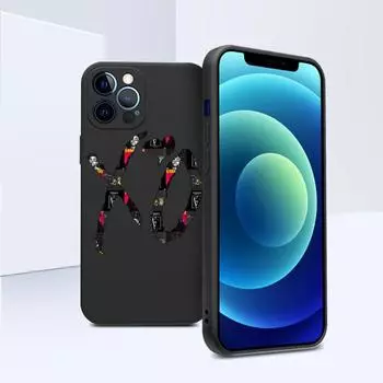 Чехол для телефона Rapper 6ix9ine Tekashi69 для iPhone 11 12 13 Pro Max X XR XS Max 6 6S 7 8 Plus SE 2022Liquid Square Color Phone Cover iPhone 13