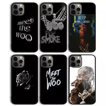 Чехол для телефона Rapper Pop Smoke ROCK, задняя крышка для iPhone 13 11 12 Pro Max mini XS XR X 8 Plus 7 SE 2020 6S 5S Coque Shell iPhone 5 5s