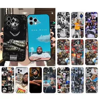 Чехол для телефона Rapper Rod Wave для iPhone 15 14 Pro Max 13 12 11 Pro Max XR 12mini 14 Plus Case Funda iPhone 11
