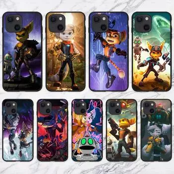 Чехол для телефона Ratchet Clank PS5 для iPhone 11 12 Mini 13 Pro XS Max X 8 7 6s Plus 5 SE XR Shell iphoneSE2020