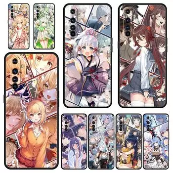 Чехол для телефона Realme 12 11 10 9 8 5G 7 6 GT5 GT3 GT2 Pro Plus C21 C11 C25 C35 GT Neo 2 3 3T 5, чехол Genshin Impact Alhaitham Realme GT2 Pro