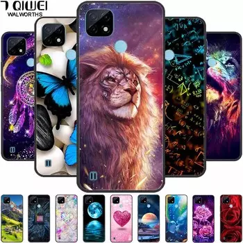 Чехол для телефона Realme C21Y C21, чехол C 21y, силиконовый мягкий защитный черный чехол из ТПУ для OPPO Realme C21, чехол RealmeC21 Coque Realme C21