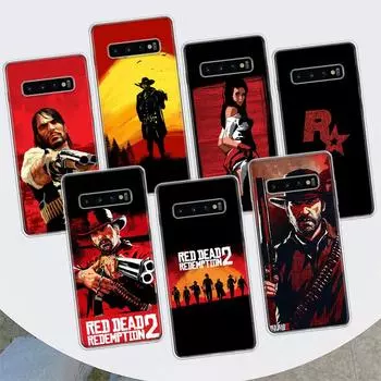 Чехол для телефона Red Dead Redemption 2 для Samsung Galaxy S10 Plus S20 FE S21 S22 Ultra S10E S9 S8 + S6 S7 Edge Lite Samsung S10