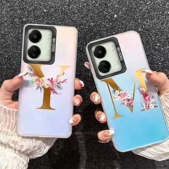 Чехол для телефона Redmi 13C 4G 5G 12C 10C A1 A2 Plus 9 9A 9i Note 10 11 12 для Xiaomi 11 Lite NE Poco X3 NFC Pro противоударный бампер градиентный чехол Aurora Xiaomi Mi 11 Lite