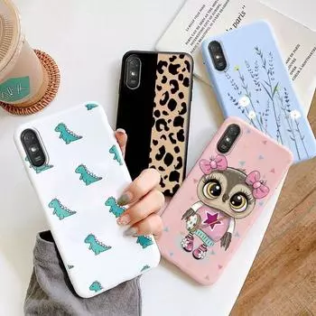 Чехол для телефона Redmi 9A 9AT, защитный чехол с милым мультяшным котом, совой, мягкий бампер, силиконовая сумка для Xiaomi Redmi 9A, противоударные защитные чехлы из ТПУ Redmi 9A