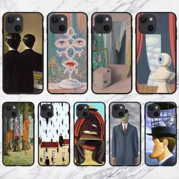 Чехол для телефона Rene Magritte Art для iPhone 11 12 Mini 13 14 Pro XS Max X 8 7 6s Plus 5 SE XR Shell iPhone14ProMax