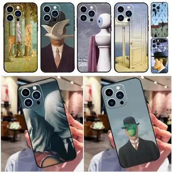 Чехол для телефона Rene Magritte для iPhone 14 12 11 13 Pro Max, чехол для iPhone 13 Mini X XS Max XR 8 7 SE Coque iPhone 12Pro MAX