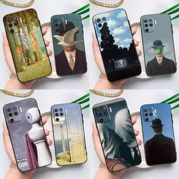 Чехол для телефона Rene Magritte для OPPO A15 A16 A5S A5 A9 A31 A53 A53S A52 A72 A83 A91 A93 A54 A74 A94 OPPO A31 2020