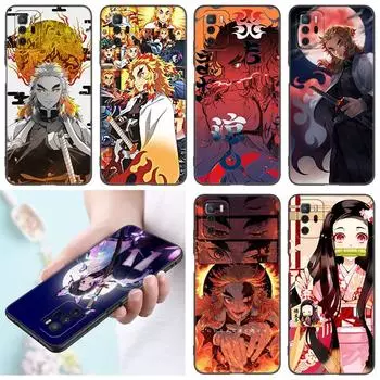 Чехол для телефона Rengoku Kyoujurou Demon Slayer для Xiaomi Redmi Note 7 8 9 10 Lite 11 11E 11T 12 Pro 11S 4G 10T 5G 8T 9S 10S Redmi Note 7(Pro)