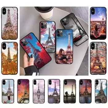 Чехол для телефона «Романтический Париж с Эйфелевой башней» для iPhone 11 12 13 mini pro XS MAX 8 7 6 6S Plus X 5S SE 2020 XR iphone 5 5s SE