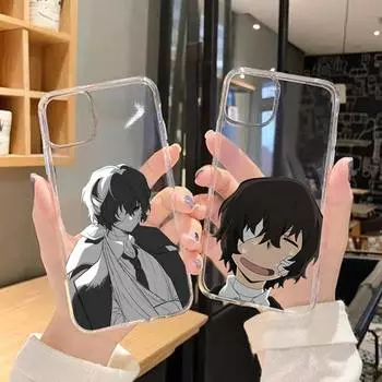 Чехол для телефона RUICHI Bungou Stray Dogs Dazai Osamu для Samsung GalaxyS20 S21 S30 FE Lite Plus A21 A51S Note20, прозрачный корпус GalaxyNote20ultra