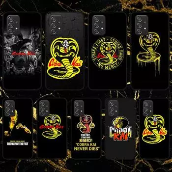 Чехол для телефона RUICHI Cobra Kai Snake для Samsung Galaxy A02 A12 A21 A22 A32 A41 A42 A51 A71 A72 SamsungA91
