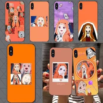 Чехол для телефона Runa Kakegurui для IPhone 14 13 12 11 XS X 8 7 6 Plus Mini Pro Max SE 2022, мягкий черный чехол для телефона iPhone 14