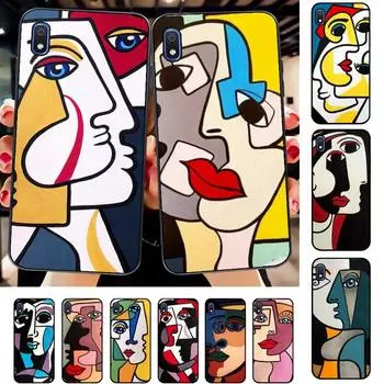Чехол для телефона с абстрактной живописью Пикассо для Samsung A51 01 50 71 21S 70 31 40 30 10 20 SE 11 91 A7 A8 2018 Samsung A11