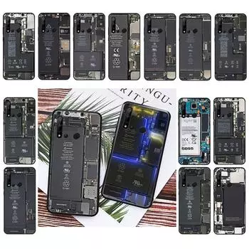 Чехол для телефона с аккумуляторной платой для Huawei P50 Pro P30 P40 Lite P40Pro P20 lite Mate 20 Pro Nova Y70 Y90 9 SE P Smart Funda P Smart 2021