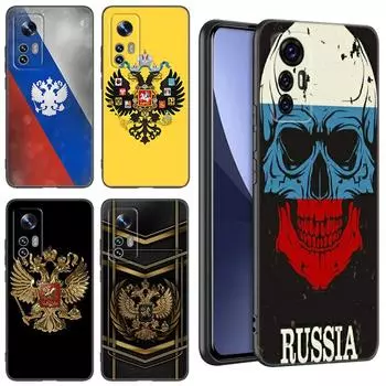 Чехол для телефона с эмблемой российского флага для Xiaomi Mi 9 SE 8 10T 11 12 13 Lite 9T 11T 12S 12T 13T 14 Pro 5G NE 11i 12X Xiaomi Mi 9