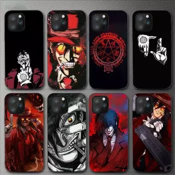 Чехол для телефона с аниме «Алукард Хеллсинг» для Iphone 11 12 Mini 13 14 Pro Xs Max X 8 7 6s Plus 5 Se Xr Shell iPhone14ProMax