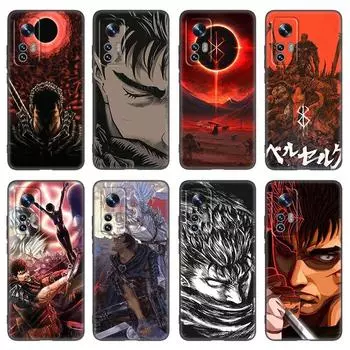 Чехол для телефона с аниме Berserk Guts для Xiaomi Mi 10T 11i 11T Note 10 11 Lite NE F1 POCO F3 M3 X3 GT NFC M4 X4 Pro 5G, мягкий черный чехол Xiaomi Mi 11 5G