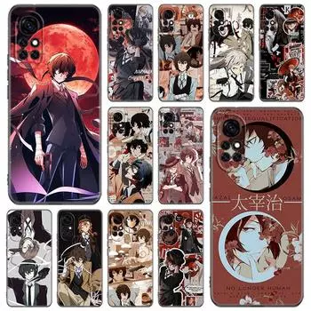 Чехол для телефона с аниме Bungo Stray Dog для Huawei Honor 60 50 SE 30S Mate 30 20 10 Lite 40 Nova 9 8 Pro Y60 8i 7i 7SE 5T Премиум-чехол Huawei Nova 5T