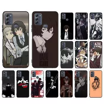 Чехол для телефона с аниме Bungou Stray Dogs Dazai Osamu для Motorola Moto G22 G60 G52 G9 G7 Plus G8 Power G100 G Stylus G30 G10 GPure Moto G Stylus 5G