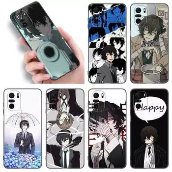 Чехол для телефона с аниме Bungou Stray Dogs Dazai Osamu для Xiaomi POCO F2 F3 M2 M3 M4 X3 X4 Pro NFC F4 GT 5G F1 X2 C3 C31 C40 M5S Xiaomi POCOphone F1
