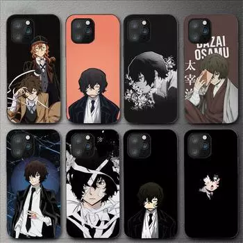 Чехол для телефона с аниме Bungou Stray Dogs Dazai Osamu для Iphone 11 12 Mini 13 14 Pro Xs Max X 8 7 6s Plus 5 Se Xr Shell iPhone6