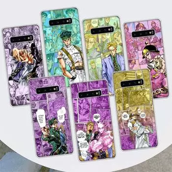 Чехол для телефона с аниме «JoJo Bizarre Adventur» для Samsung Galaxy M21 M12 M31S M32 M51 M52 Note 20 Ulte 10 Plus 9 8 J4 J6 + J8 M11 F52 F Samsung M11