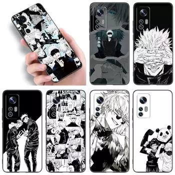 Чехол для телефона с аниме Jujutsu Kaisen Satoru Gojo для Xiaomi Mi A2 8 9 SE Note 10 10T 11 12 Lite 9T 11T 12S 12T Pro A3 6X 12X Xiaomi Mi A2(6X)