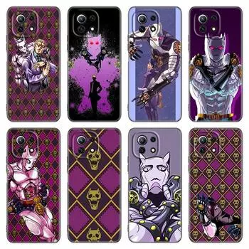 Чехол для телефона с аниме Killer Queen JoJo для Xiaomi Mi POCO X3 NFC GT M4 M3 12 11T 10T Pro A3 11 Lite NE 5G 12X 11i F3, черный чехол Xiaomi Mi A3