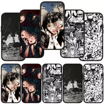 Чехол для телефона с аниме-коллекцией Tomie Junji Ito для iPhone 15 14 Xiaomi Redmi Note 13 12 11 Pro Max X 8 7 9 XR Samsung Galaxy A15 S24 S23 Huawei OPPO A38 for Redmi A3X олений