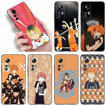 Чехол для телефона с аниме Kozume Kenma Haikyuu для Xiaomi Mi A2 8 9 SE Note 10 10T 11 12 Lite 9T 11T 12S 12T Pro A3 6X 12X, черный чехол Xiaomi Mi A2(6X)