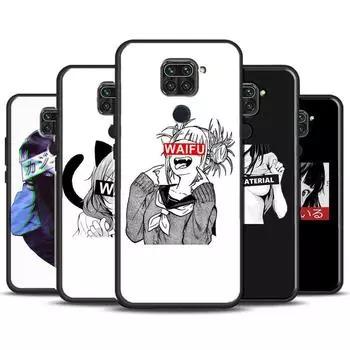 Чехол для телефона с аниме Манга сэмпай Waifu Girl для Xiaomi Redmi Note 11 10 8 9 Pro 8T 9S 10S, чехол для Redmi 10 9 9C 9A 9T Redmi 7