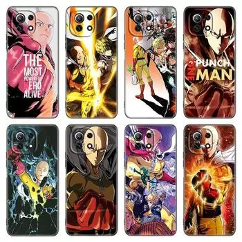 Чехол для телефона с аниме One-Punch Man для Xiaomi Mi POCO X3 NFC GT M4 M3 12 11T 10T Pro A3 11 Lite NE 5G 12X 11i F3, мягкий черный чехол Xiaomi Mi A3
