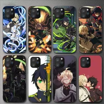 Чехол для телефона с аниме «Серафим конца» для Iphone 11 12 Mini 13 14 Pro Xs Max X 8 7 6s Plus 5 Se Xr Shell iPhone12PROMAX