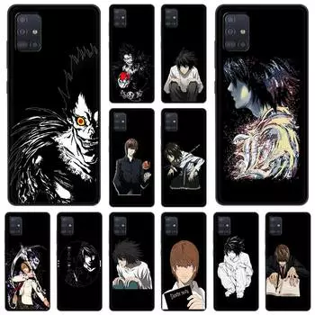 Чехол для телефона с аниме «Тетрадь смерти» для Samsung Galaxy A51 A71 A21S A12 A11 A31 A41 A72 A01 A03s A52 A32 A22 A13 5G, мягкий силиконовый чехол Samsung A11